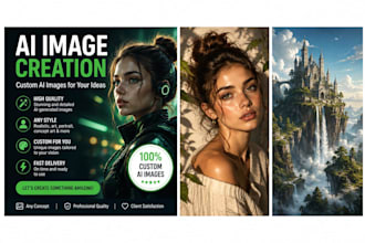 create realistic ai images for social media and ads