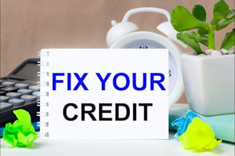 fix your credit, remove inquiries, charge offs, late payments, collections