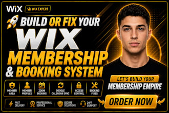 do wix member profile ,membership access ,zoom booking, google calendar sync fix