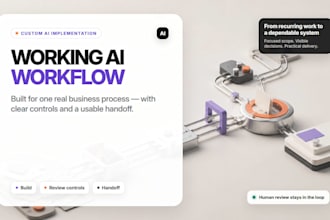 build a custom ai workflow automation for your business