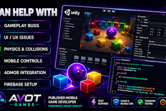 create gameplay mechanics for your unity game
