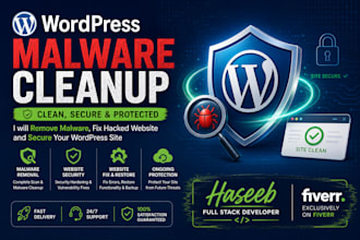 remove malware and clean your hacked wordpress website