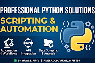 do python scripting automation and bug fixing