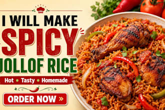 make spicy jollof rice I will make spicy jollof rice