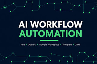 build an ai workflow automation in n8n with openai API integration