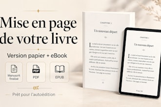format paperback and ebook for self publishing