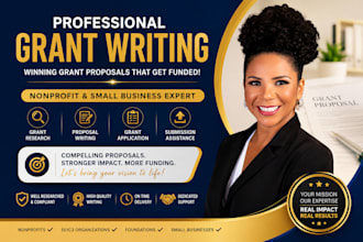 grant writing, winning grant, proposal writing, grant submission for nonprofit