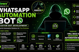 build whatsapp custom bot