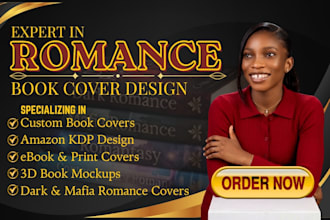 design cover for romantasy slow burn, dark and mafia romance book for amazon KDP