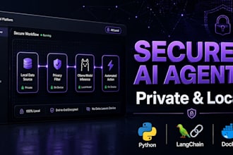 build custom ai agents using python and local llms