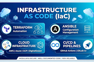 prepare iac with ansible terraform for your server