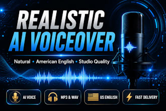 create realistic ai text to speech voice over