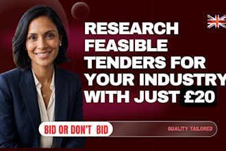 research feasible uk tenders and contract opportunities for your industry