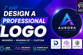 professionally frame brand logo and graphic design
