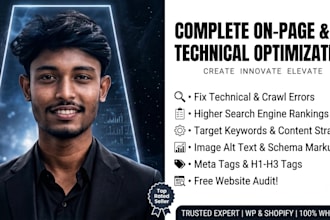 do complete on page SEO for your website