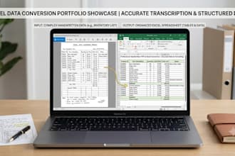 make the posters and the pages for the companies and arrange the data