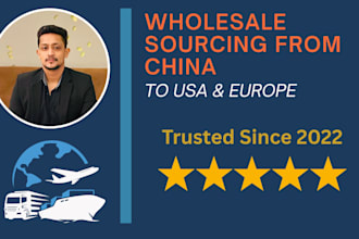 source and ship wholesale products from china to the USA and europe