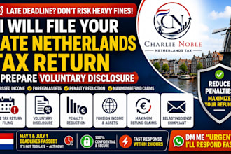 file your overdue netherlands vat return, clear rejections, reduce btw penalties