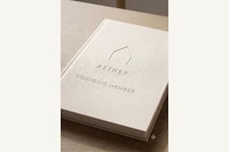 design a luxury editorial publication and brand book