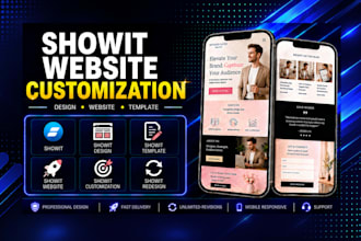 customize showit website and design showit template