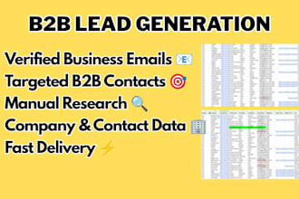 generate targeted b2b leads with verified emails