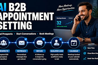 book qualified b2b appointments using ai outreach and follow ups
