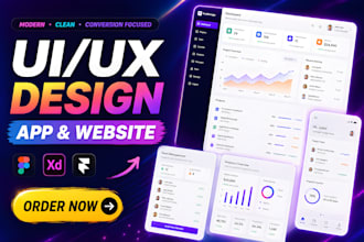 ai based website and mvp UI UX design in figma