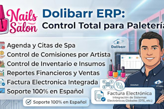 setup dolibarr erp module for nail salons and beauty spas
