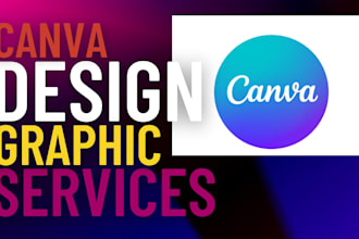 create professional canva graphic designs