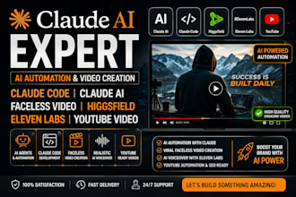 claude code claude ai faceless video higgsfield eleven lab claude youtube video