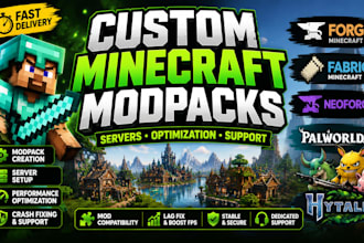 create fix mod optimize minecraft modpack forge fabric cobblemon parlword server