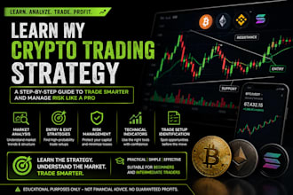 teach you to analyze crypto markets for educational purposes