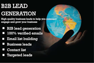 build b2b lead generation, email list for email marketing