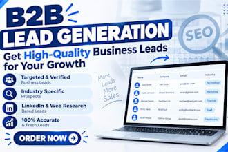 build b2b lead generation, email list for email marketing