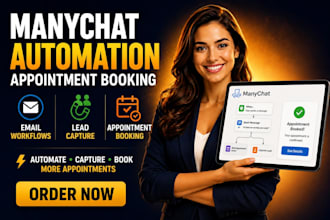 setup manychat automation manychat chatbot appointment booking instagram dm