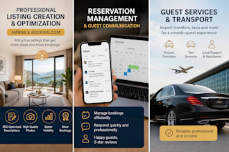 be your airbnb virtual co host and booking manager