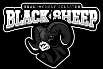 draw outstanding ram skull mascot logo with express delivery