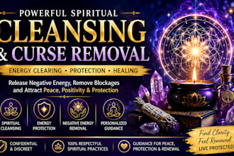 provide spiritual cleansing and curse removal guidance