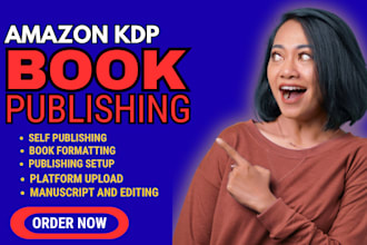 book publishing, kindle publishing, self publishing, amazon kdp book publishing