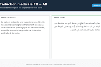 translate and create persuasive copy in french and arabic