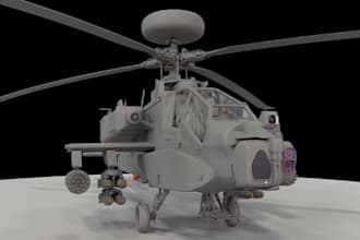 create 3d game ready aircraft, spaceship, motorcycle and specialized vehicles