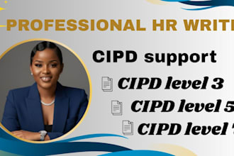 do professional cipd HR assignment support, editing,guidance