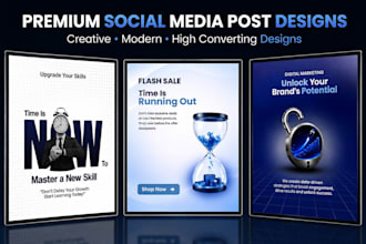 create unique social media poster, social media post facebook , instagram ads