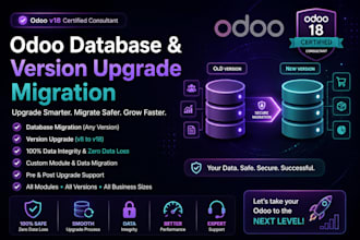 migrate odoo database to latest version