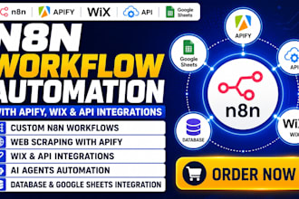 fix build n8n workflows intercom chatbot apify automation API integration zapier