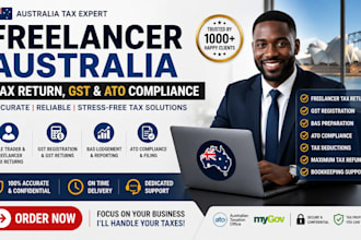 handle australia freelancer tax return gst bas and ato compliance