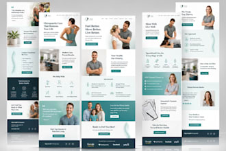 build squarespace chiropractic website medical physical therapy clinic website
