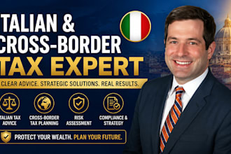 be your italian tax lawyer for cross border tax matters