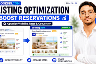 optimize your booking com listing to boost reservations