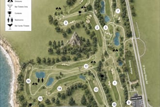 redraw golf course, rv parks, event map, and vector maps
